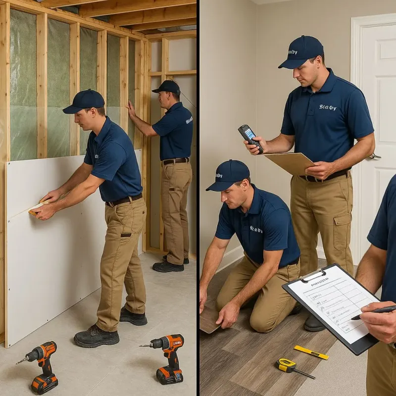 Repairs and Reconstruction process in Deephaven, MN